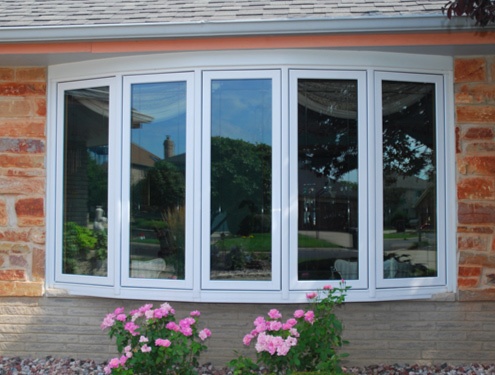Vinyl window installation