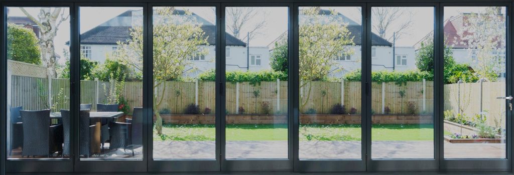 Fibreglass bi-fold doors in calgary