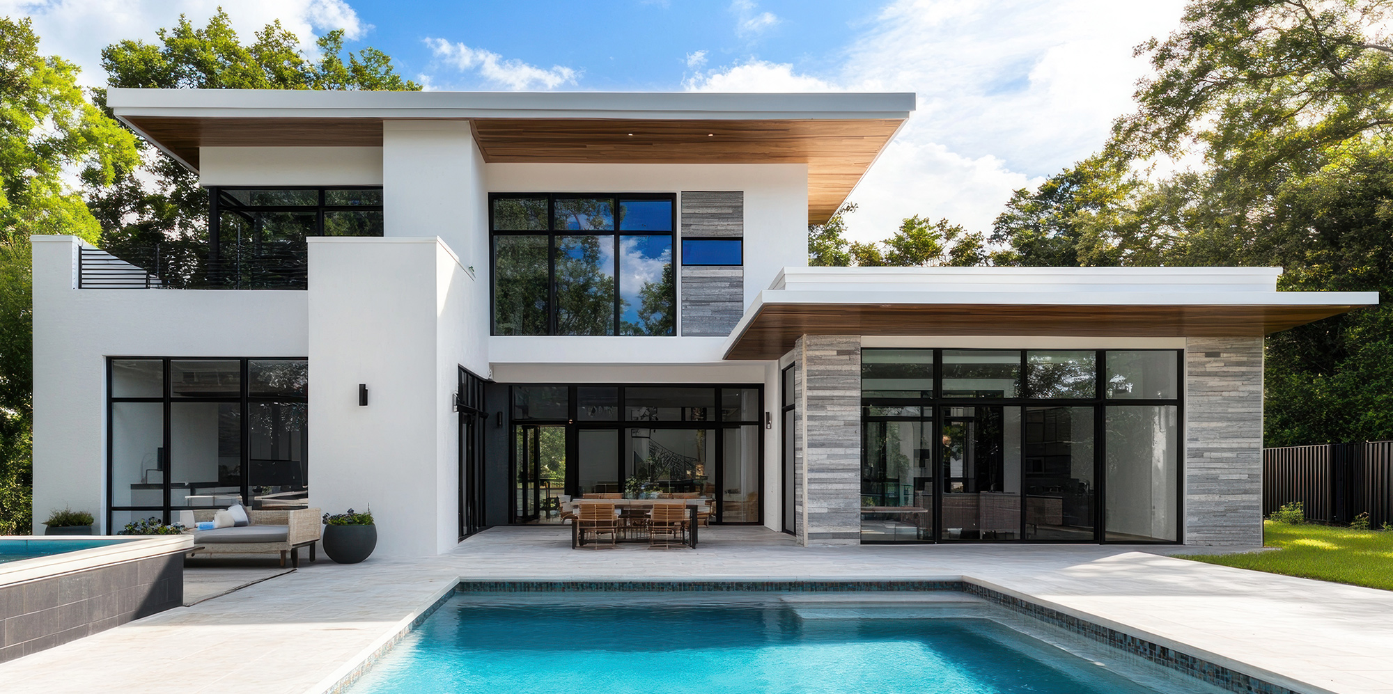 Fibreglass bi-fold doors in calgary